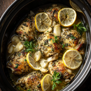 Crockpot Lemon Chicken