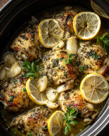 Crockpot Lemon Chicken