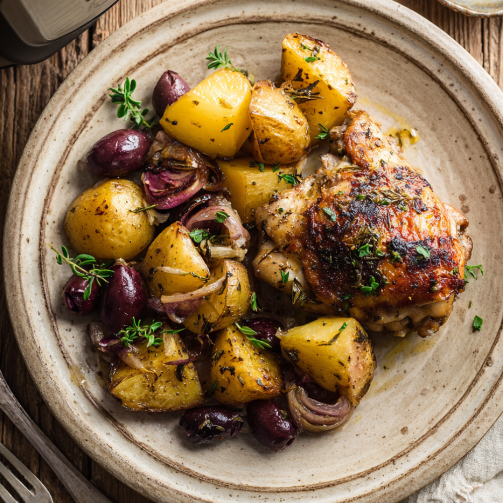 Crockpot Lemon Chicken-serving suggestions