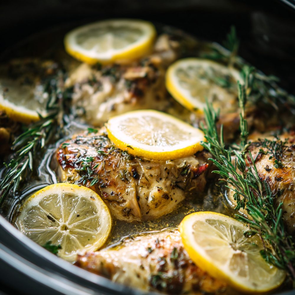 Crockpot Lemon Chicken