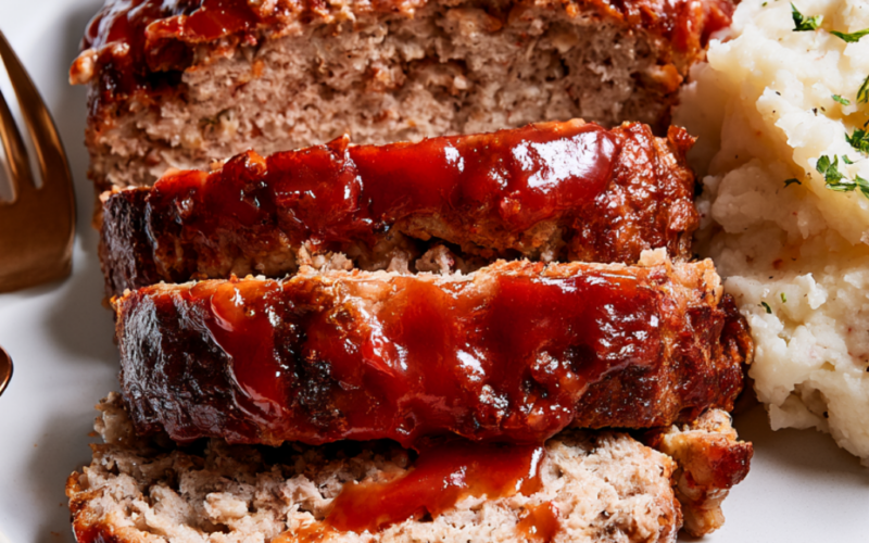 Crockpot Meatloaf Recipes-served