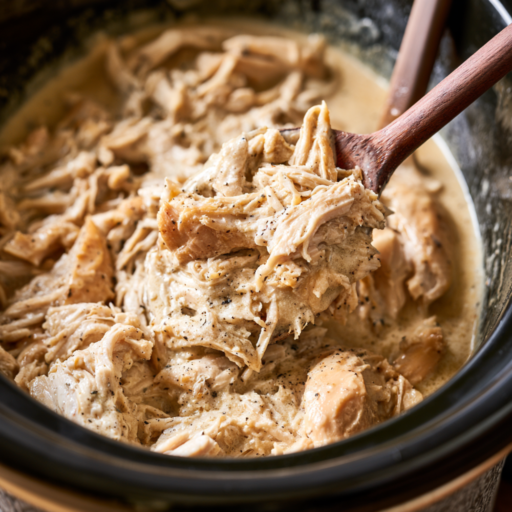 Crockpot Olive Garden Chicken Pasta
