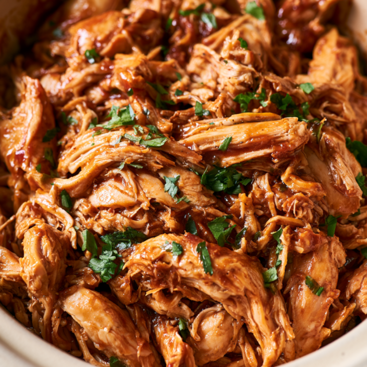 Crockpot Shredded Bbq Chicken