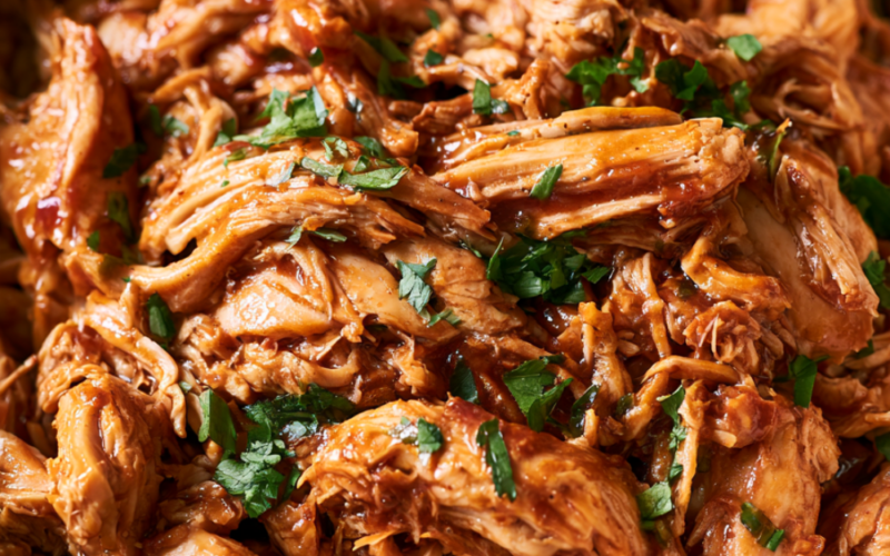 Crockpot Shredded Bbq Chicken