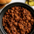 Crockpot Sloppy Joes Family Dinner