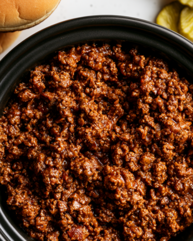 Crockpot Sloppy Joes Family Dinner