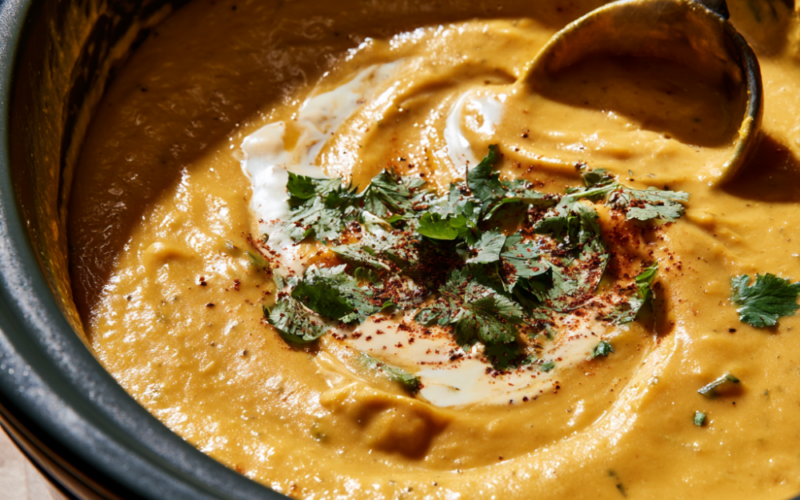 Crockpot Sweet Potato Soup