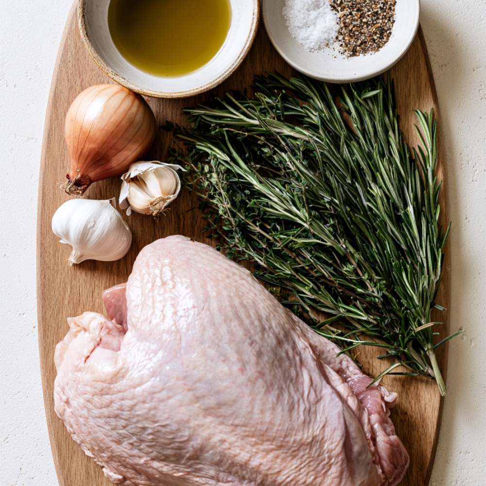 Crockpot Turkey Breast -ingredients