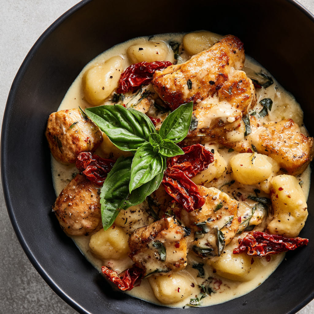 Crockpot Tuscan Chicken-serving suggestions