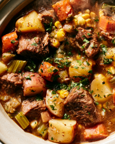 Crockpot Vegetable Soup-slow cooker