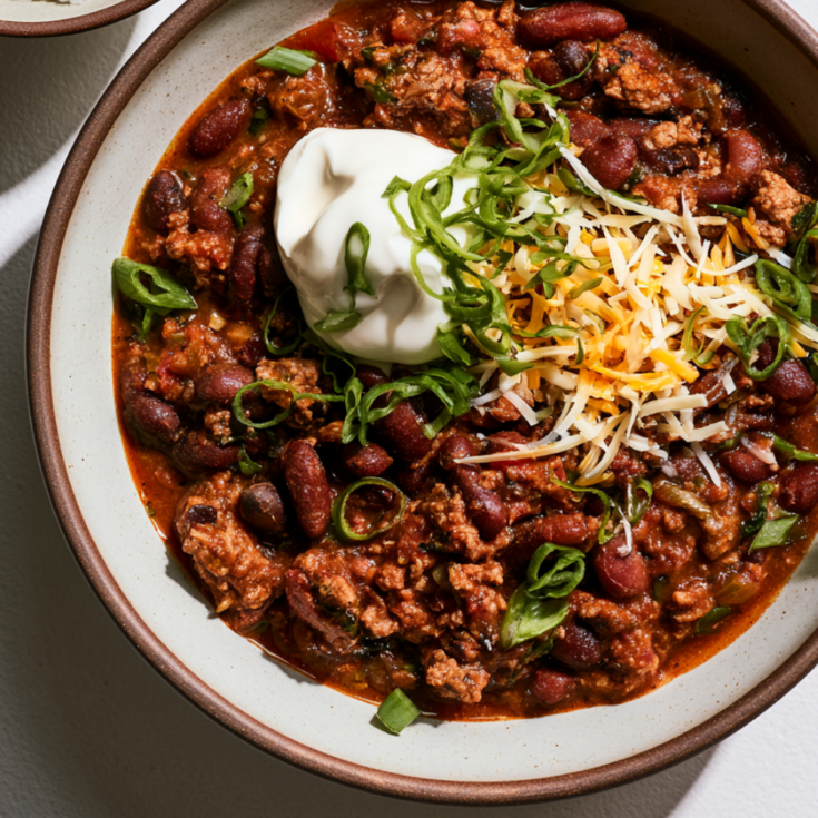 Ground Turkey Chili Crockpot