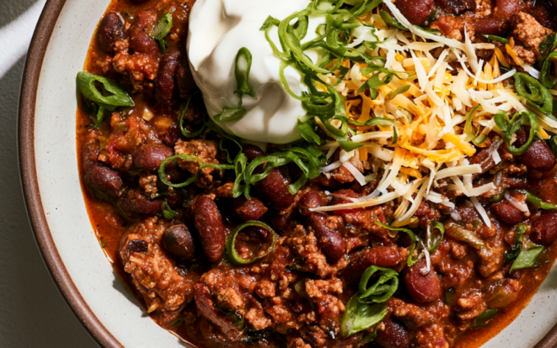 Ground Turkey Chili Crockpot
