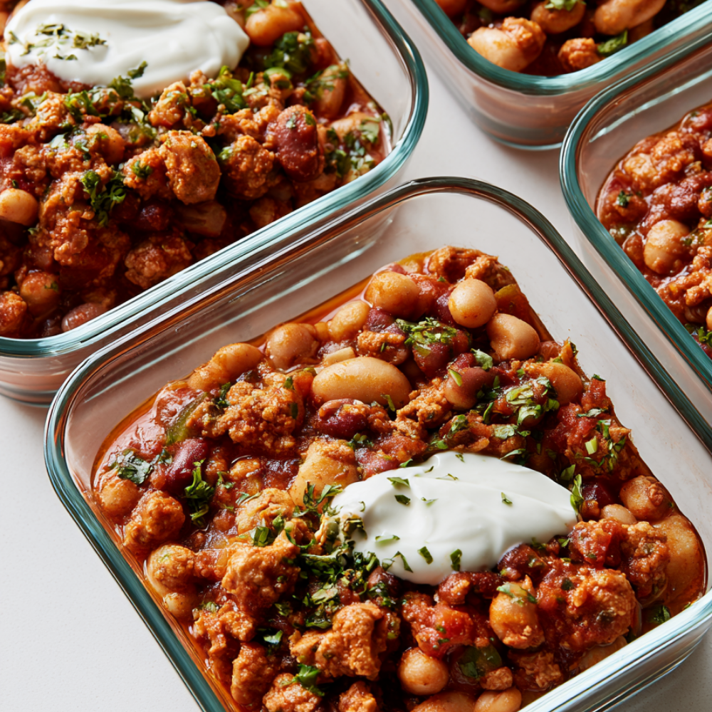 Ground Turkey Chili Crockpot-storage
