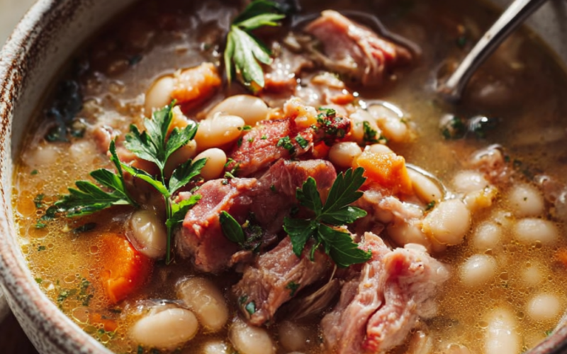 Ham And Bean Soup Recipes Crockpot-bowl