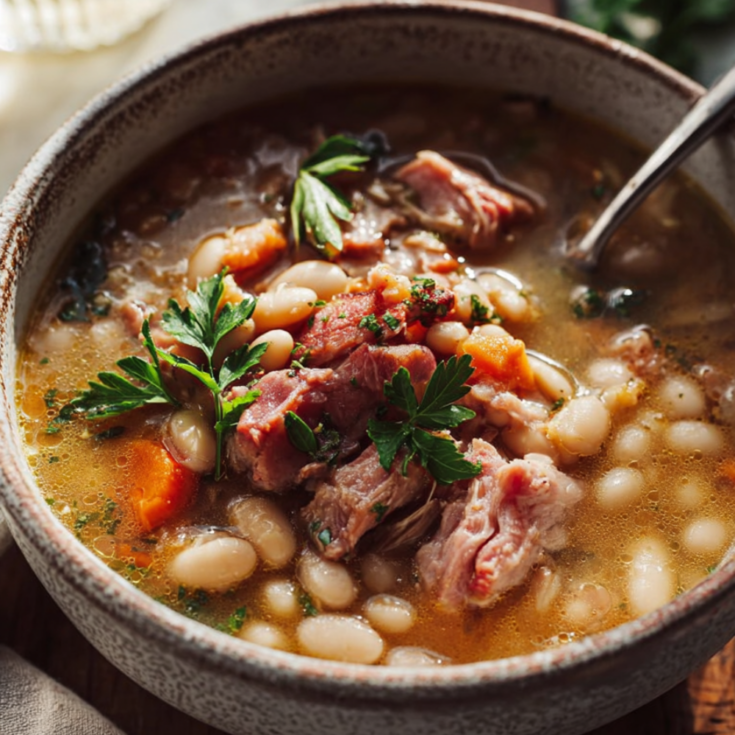 Ham And Bean Soup Recipes Crockpot-bowl