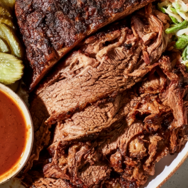 Meal PrCrockpot Brisket Plated