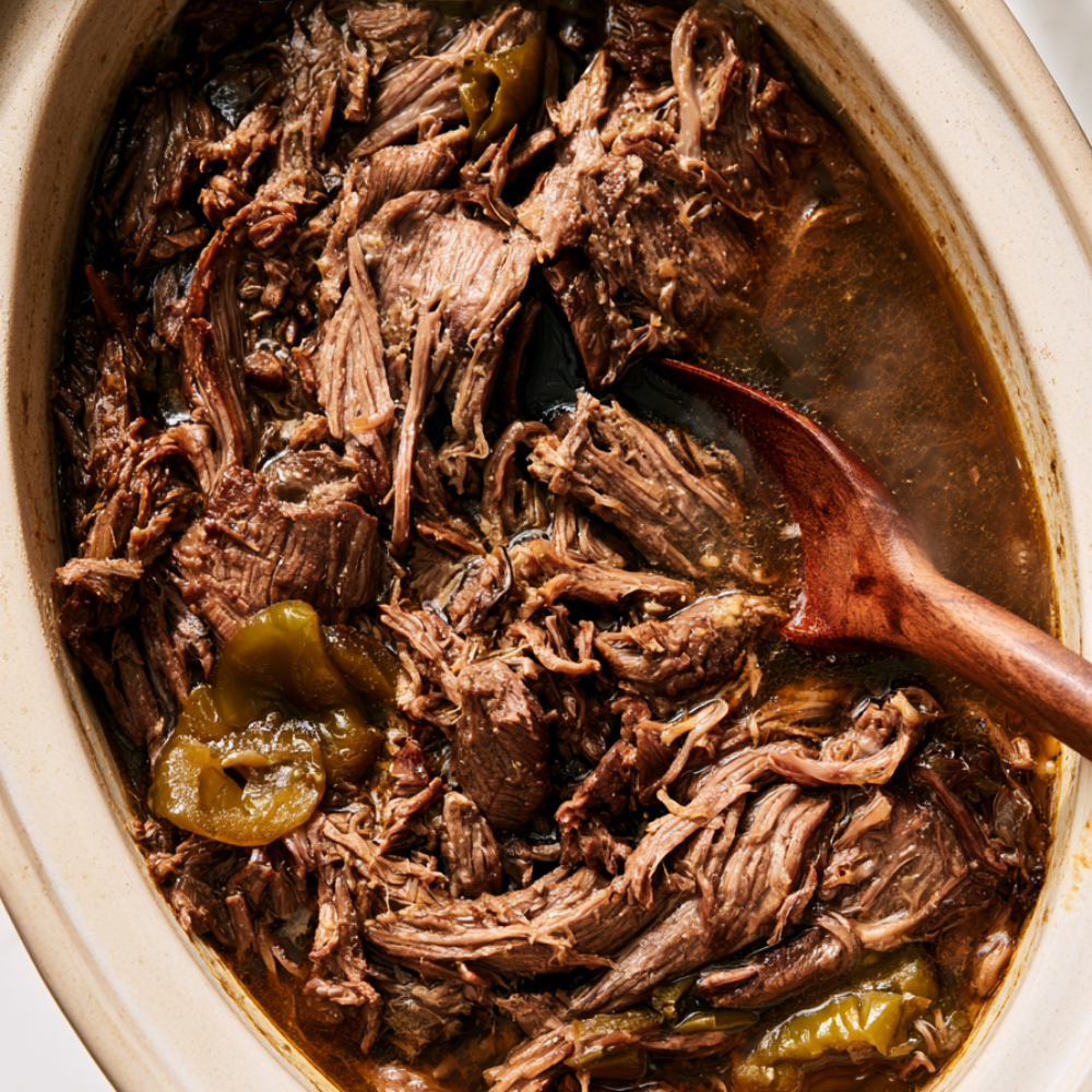 Slow Cooker Italian Beef