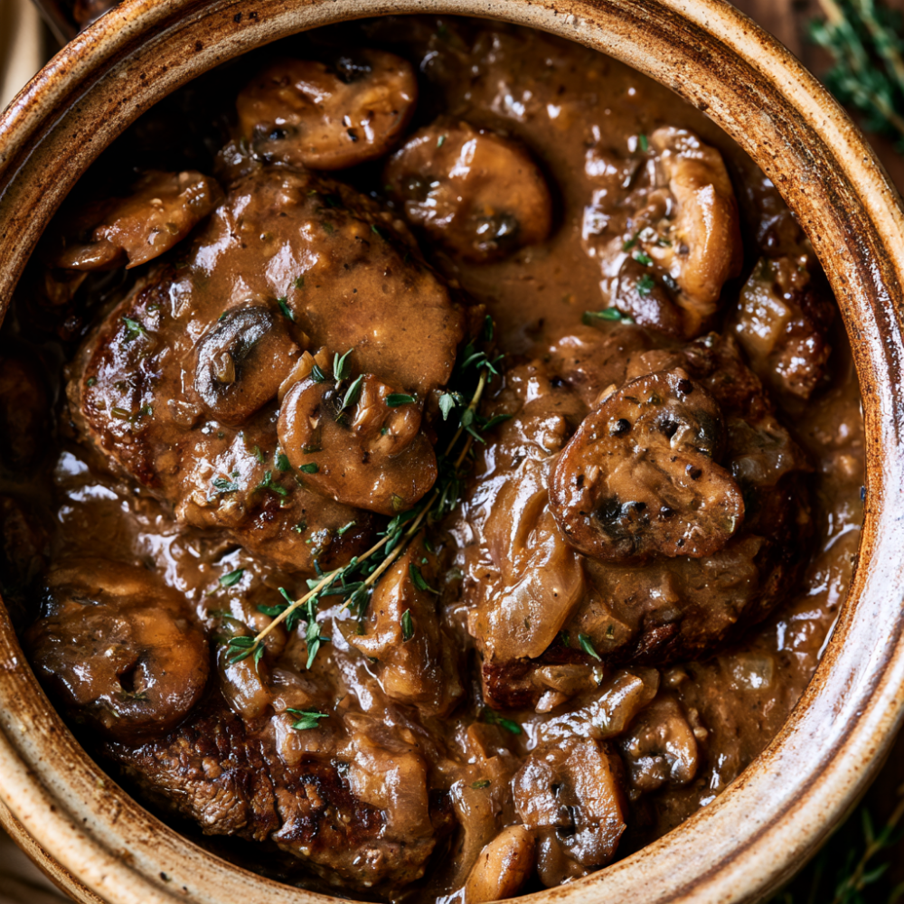 crockpot cube steak recipe