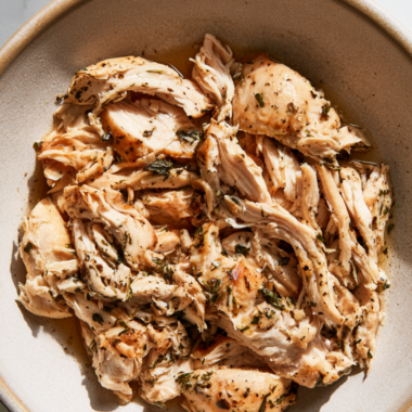 crockpot shredded chicken - versatile recipe