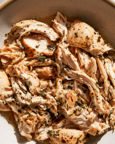 crockpot shredded chicken - versatile recipe