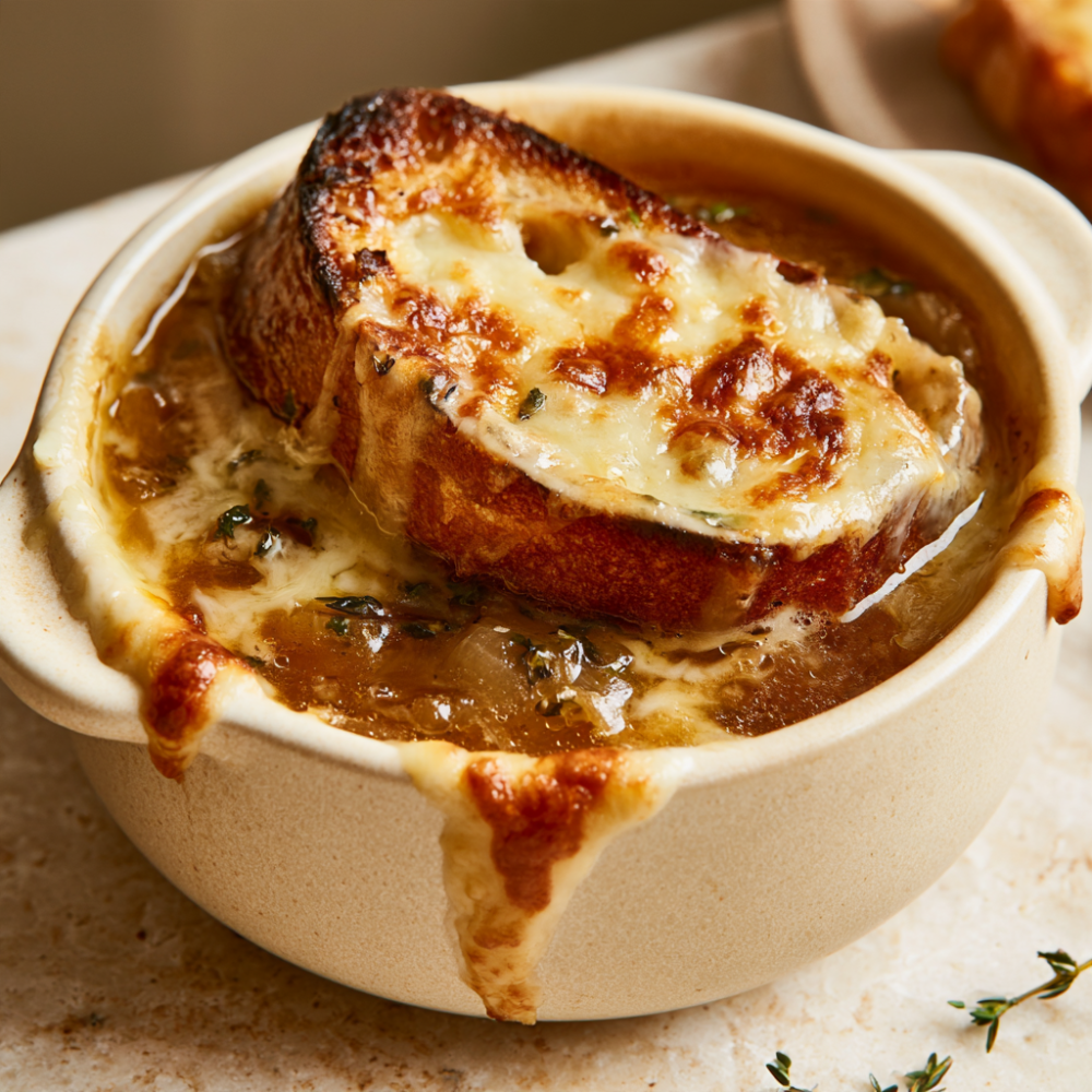 french onion soup crockpot-finished