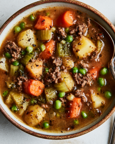 hamburger soup crockpot