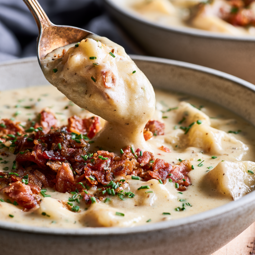 slow cooker cheddar cheese soup bowl (2)