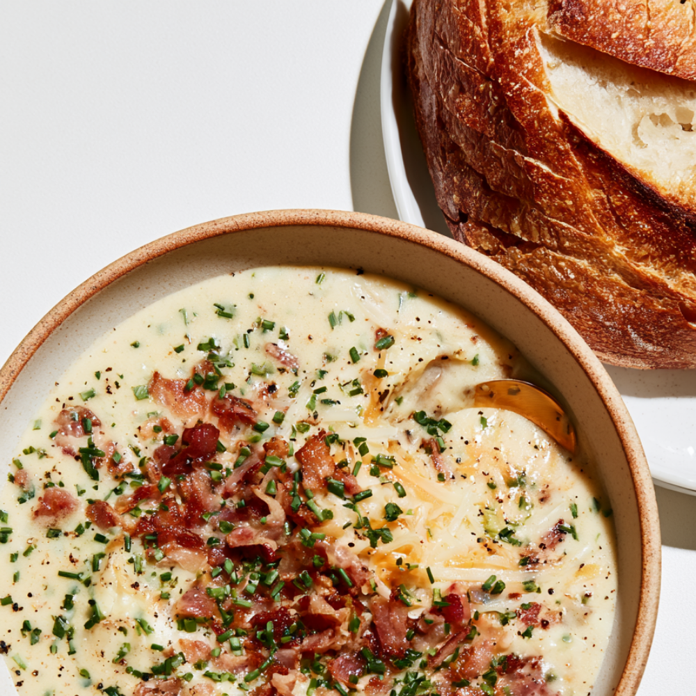 slow cooker cheddar cheese soup serving suggestions